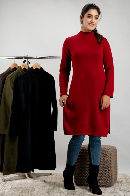 WOOLLEN LONG TUNIC