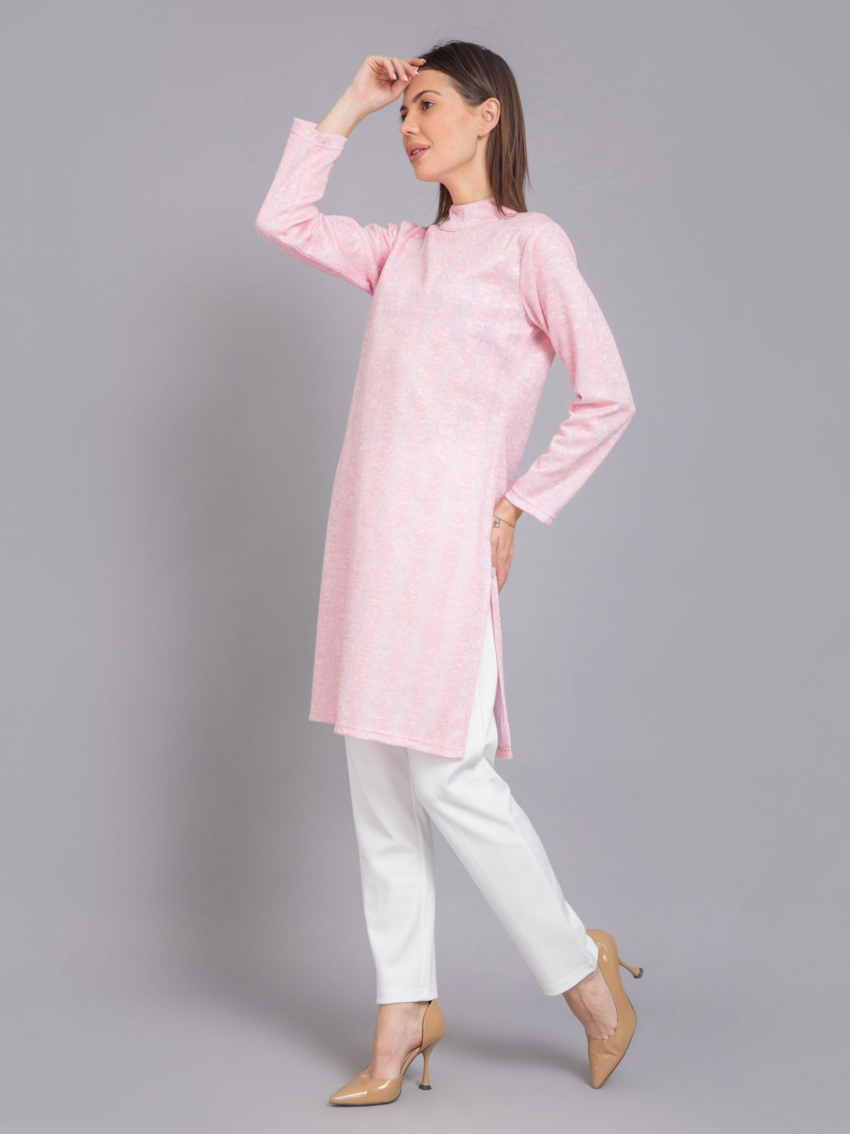 WOOLLEN JACQUARD TUNIC