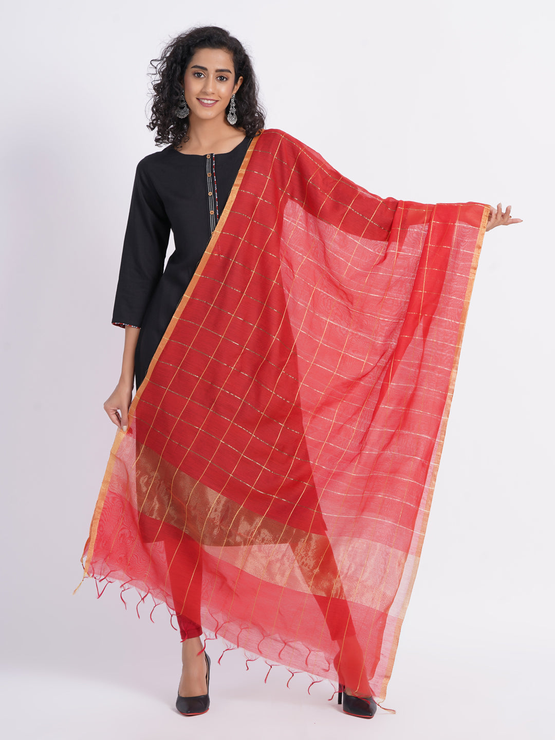 Banarasi Faux Chanderi Dupatta