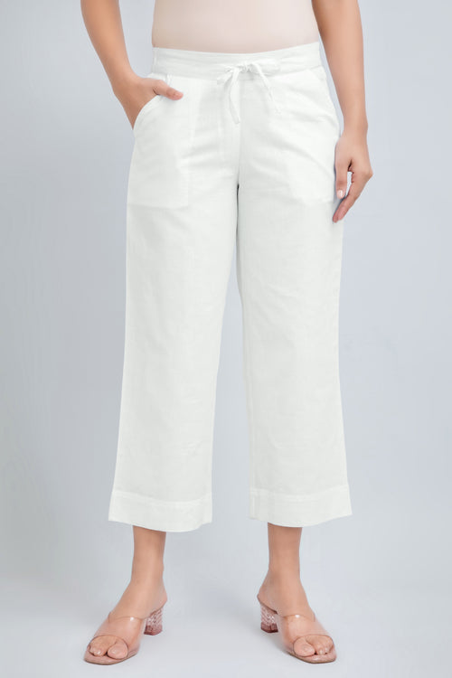 Cotton Linen Culottes