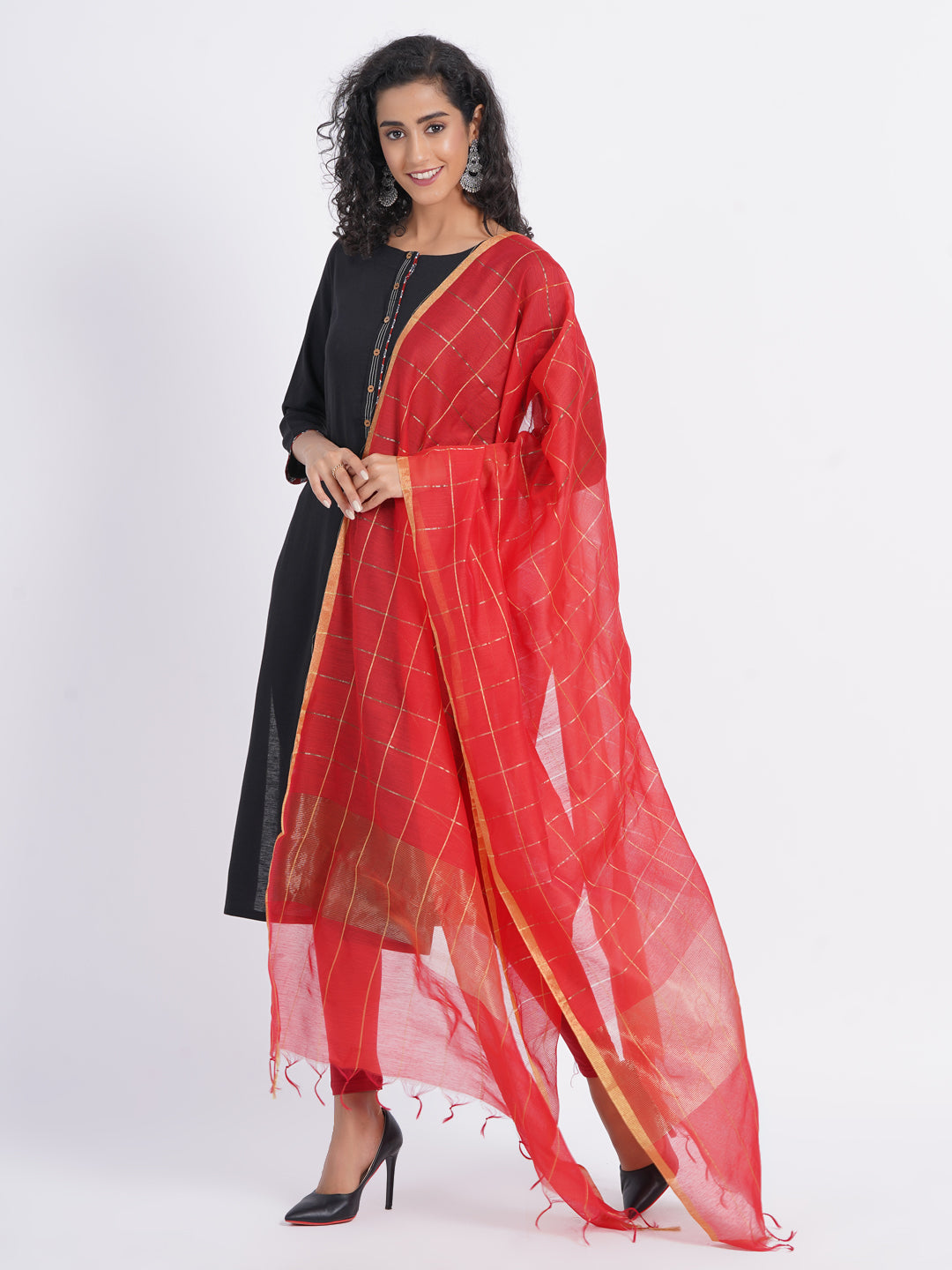 Banarasi Faux Chanderi Dupatta