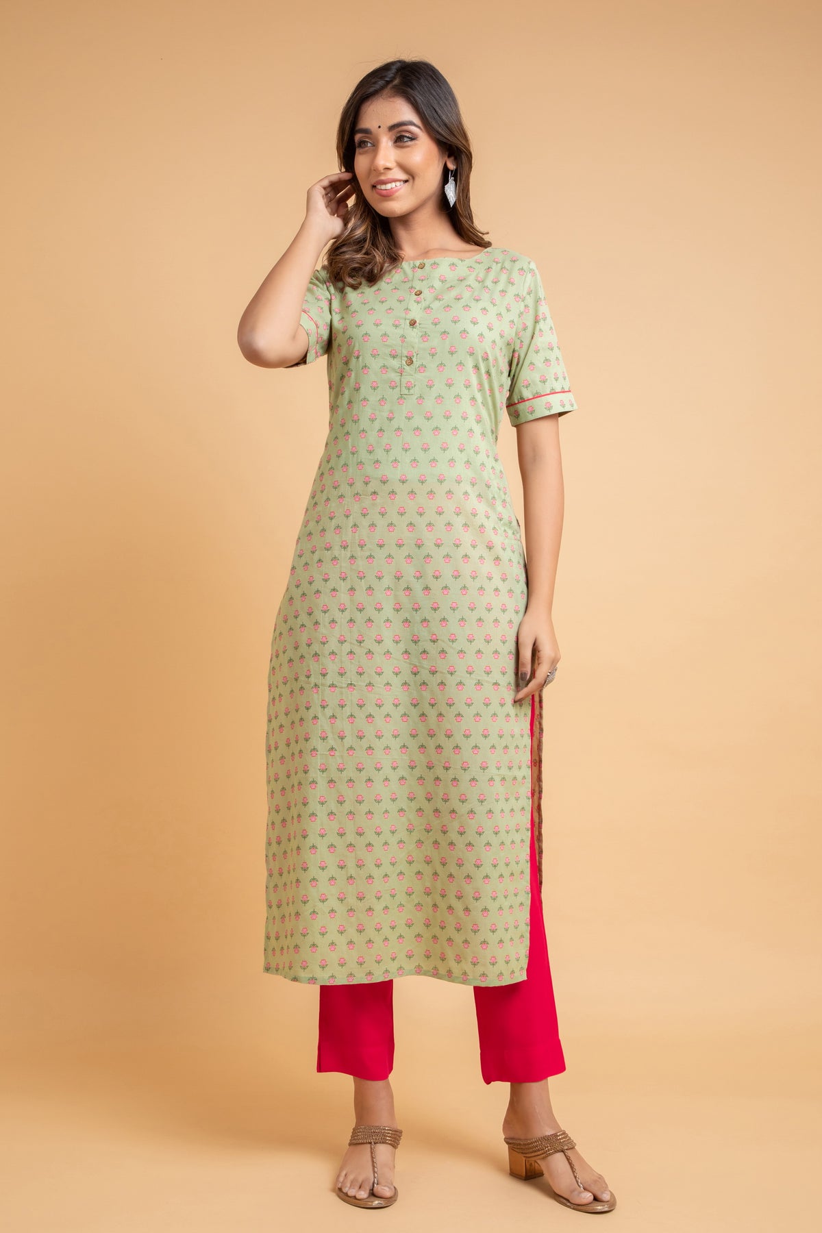 PRINTED LONG KURTI