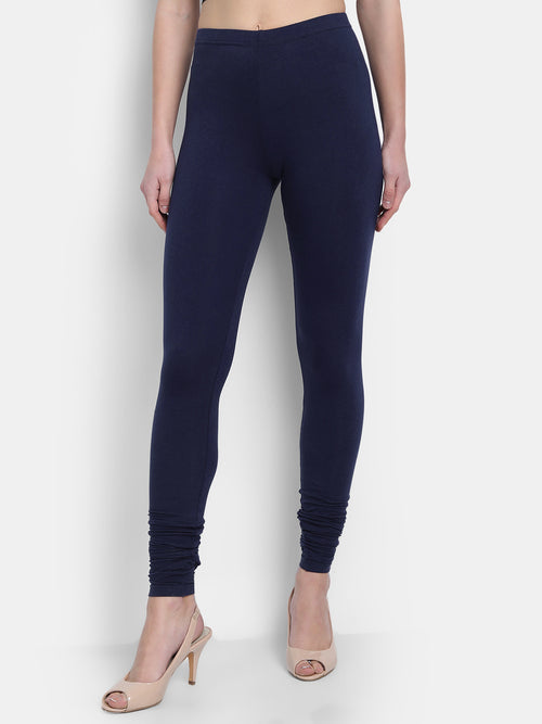 Cotton Lycra Plain Ankle Legging