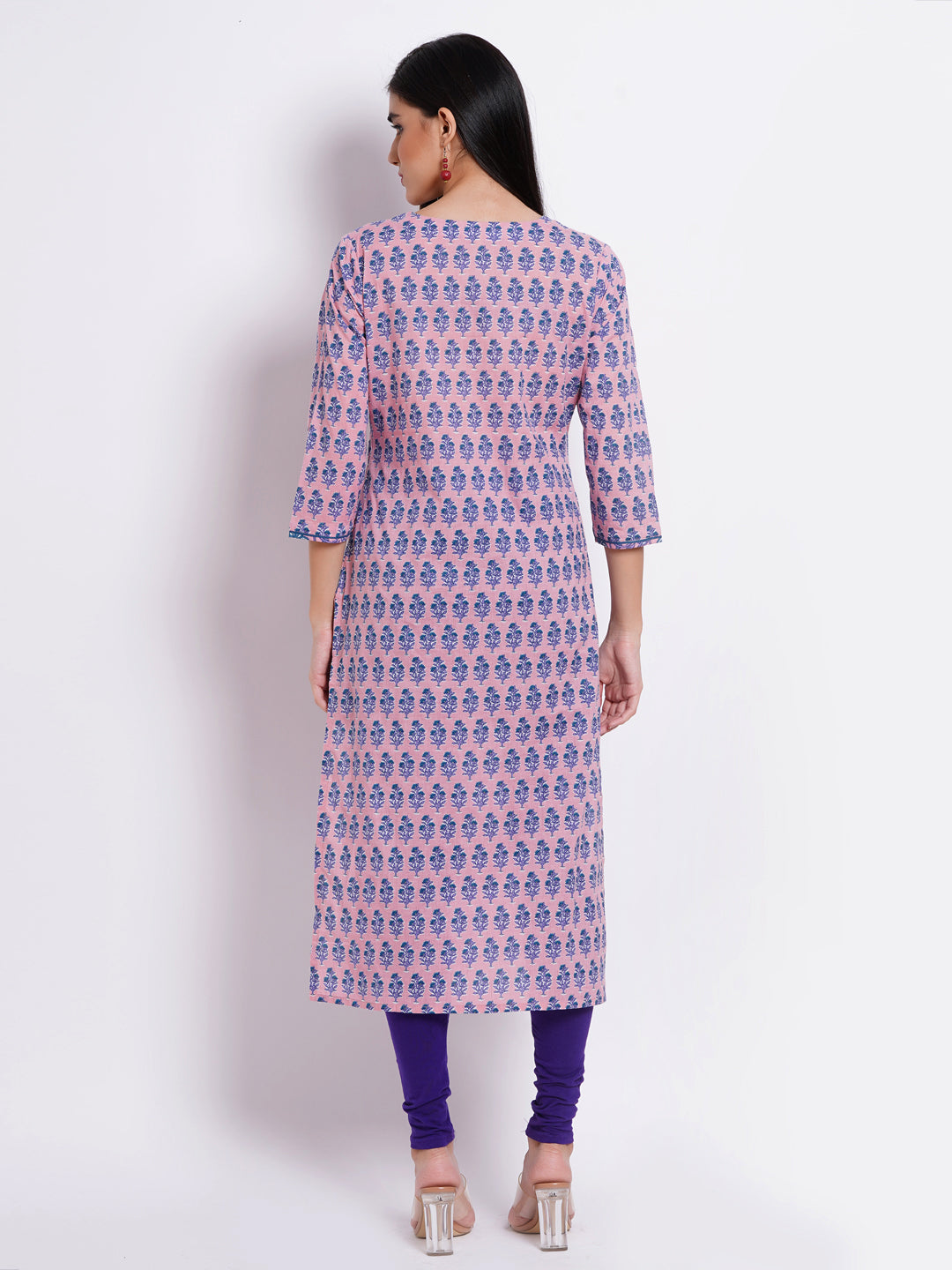 MUL COTTON PRINTED CASUAL WEAR KURTI