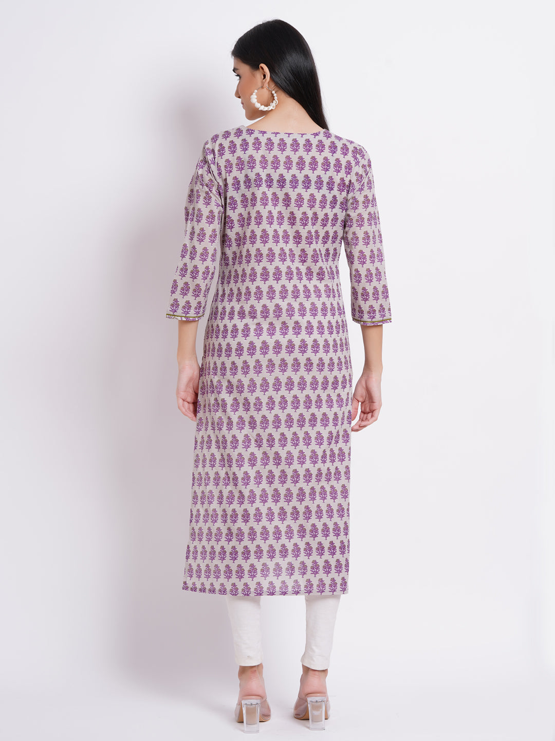 MUL COTTON PRINTED CASUAL WEAR KURTI