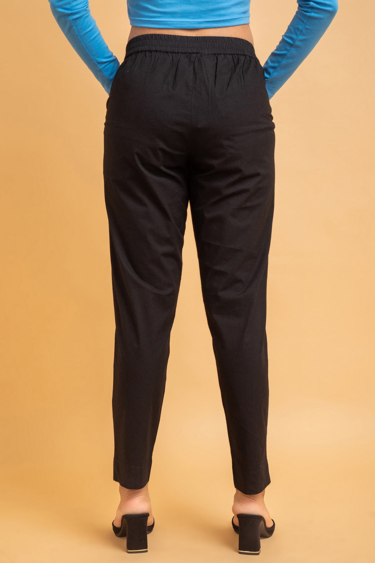 Cotton and Spandex Slim Fit Pant