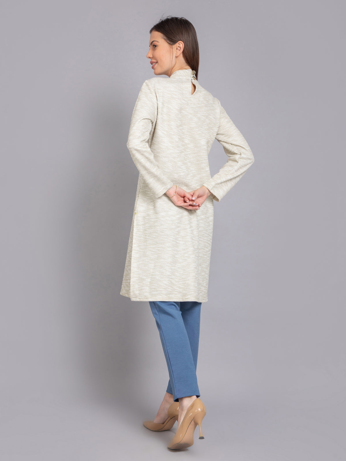 WOOLLEN JACQUARD TUNIC