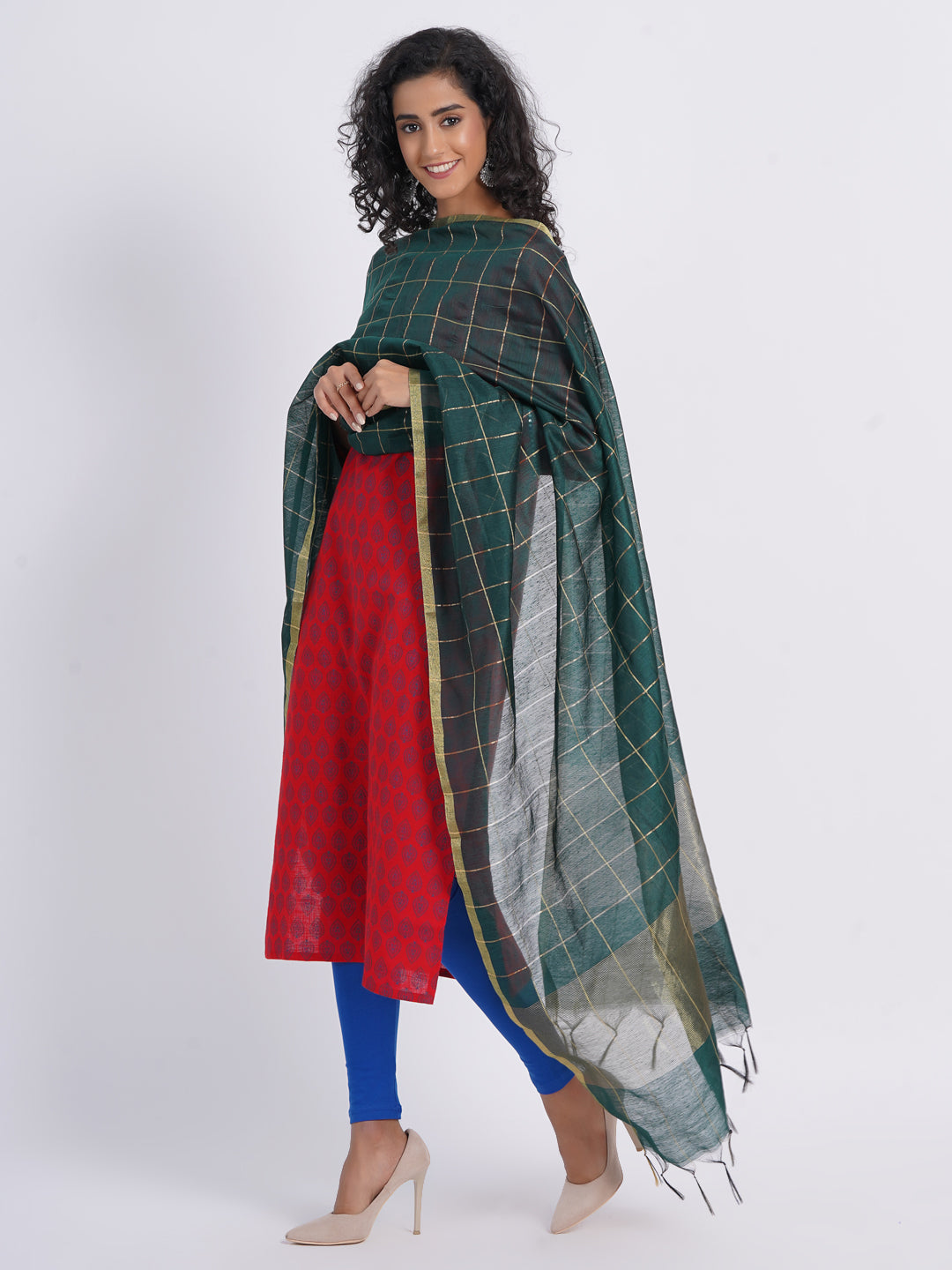 Banarasi Faux Chanderi Dupatta