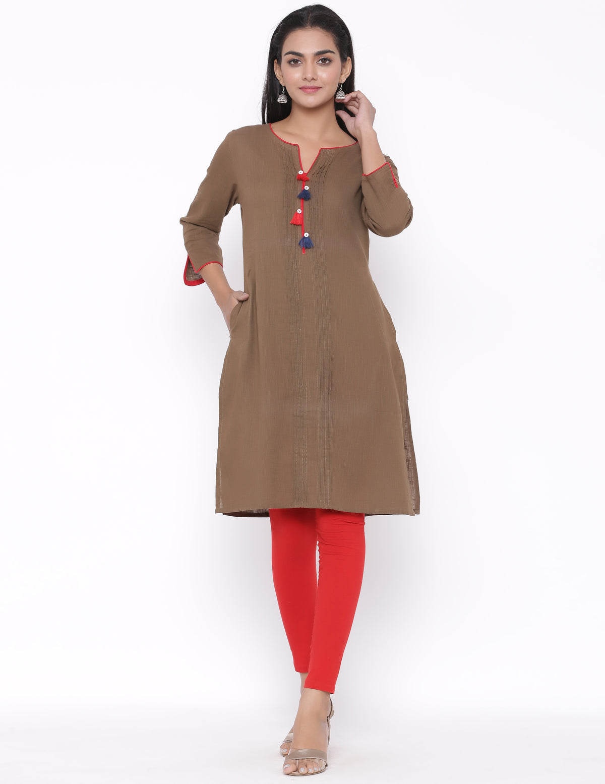 PINTUCKS SHORT KURTI