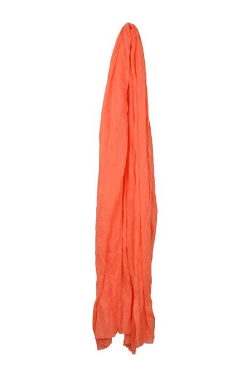 SOLID CHIFFON DUPATTA WITH POM-POM LACE